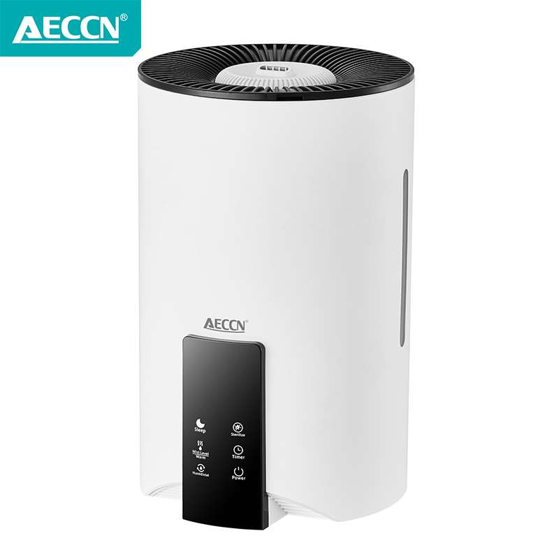 AECCN hôtel 25 W 4L écran tactile LCD affichage à faible bruit modèle de sommeil réglage de synchronisation humidificateur à brume fraîche ultrasonique 